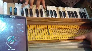 harmonium playing by Tarun Giri Goswami  Tarun Giri Harmonium Ghazab qawwali [upl. by Okihcim267]