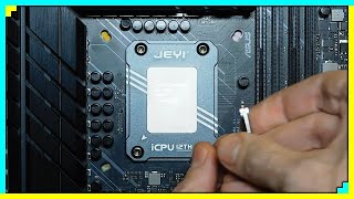 JEYI CPU Contact Frame Installation [upl. by Lekym]