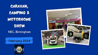 Caravan Camping amp Motorhome Show NEC Birmingham February 2024 [upl. by Baelbeer]