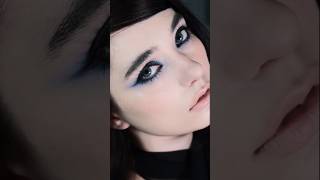 Rel Mayer makeup 💙 🖤 makeup makeuptutorial ergoproxy relmayer [upl. by Yovonnda]