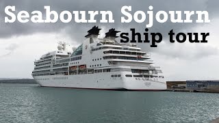 Seabourn Sojourn Cruise Ship Tour [upl. by Gnak500]