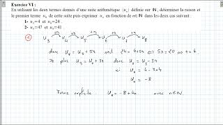 Croissance linéaire  exercice VI [upl. by Pallaten]