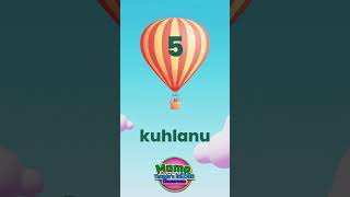 Zulu Numbers 1 to 10  Beginner Zulu Language Lessons  Kids Lessons  zululessonscom [upl. by Shauna890]