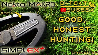 Good Honest Hunting  Nokta Makro Simplex  SP24 Coil  NOMADS  Metal Detecting  Episode 95 [upl. by Leena]