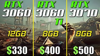 RTX 3060 vs RTX 3060 Ti vs RTX 3070 [upl. by Cairistiona965]