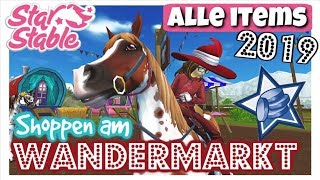 Star Stable SSO Wandermarkt Spezial  ShoppingTour  Alle ITEMS vom Reisemarkt DEUTSCH [upl. by Sielen]