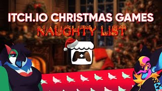 NAUGHTY LIST STREAMER  Qweave  Itchio Christmas Games [upl. by Dnalevelc]