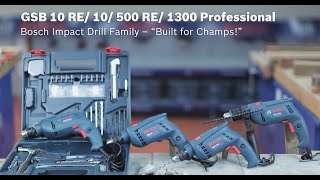 BOSCH Professional GSB500 RE is the GAMECHANGER Youve Been Waiting For [upl. by Aicnerolf]