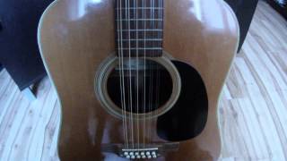 Accorder guitare 12 corde Tune 12 string Guitare [upl. by Riana]