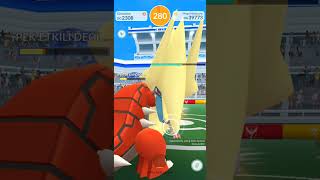 pokemongo Mega Manectric Raid [upl. by Aynos]