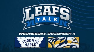 Maple Leafs vs Predators LIVE Post Game Reaction  Leafs Talk [upl. by Nwatna459]