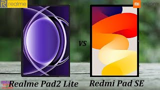 Realme Pad 2 Lite vs Redmi Pad SE [upl. by Anaigroeg348]