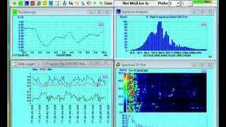 Music spectrum show using real time audio analyzer software [upl. by Belayneh]