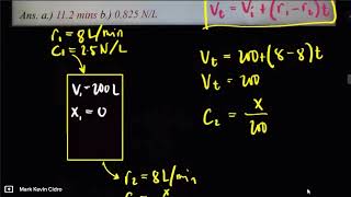 Mixture of Nonreactive Fluids an Application of First Order Differential Equations [upl. by Virgy]