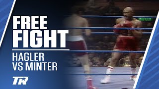 Hagler Stops Hometown Fighter In Backyard Of London  FULL FIGHT  Marvin Hagler vs Alan Minter [upl. by Lezti]