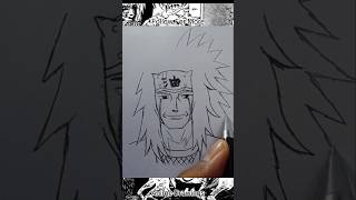 Draw Toad Sage ‘Jiraiya’ from Naruto  jiraiya naruto shorts [upl. by Siocnarf]