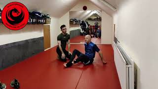 John Danahers Kimura System  Half Guard Bottom Kimura to Front Triangle week 26 [upl. by Lrig]