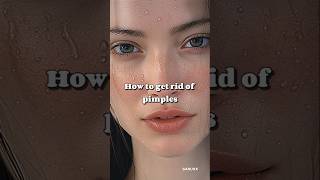 How to get rid of pimples  acne naturally at home 🦋 NaturalBeautyHealthySkin shorts skincare [upl. by Stannfield]