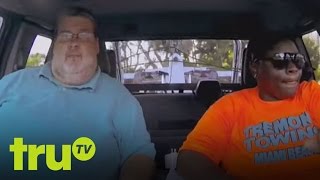 South Beach Tow  Newlywed Bandits Strike South Beach [upl. by Eskil691]