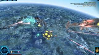 ★SWTOR  Space Combat Gameplay  Spaceship Daily Missions  Tips amp Tricks 1 [upl. by Trevlac]