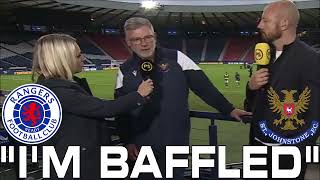 quotIM BAFFLEDquot CRAIG LEVEIN SAYS HIS SIDE WAS WRONGED BY OFFCIALS AGAINST RANGERS RANGERS RANSTJ [upl. by Alekin]