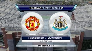 Manchester United vs Newcastle United  22082015  Barclays Premier League  FIFA 15 [upl. by Greenebaum645]