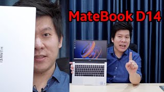 รีวิว HUAWEI MateBook D14 2021 พร้อม Intel® Core™10th โน๊ตบุ๊ค 17990 เท่านั้น [upl. by Aileno]