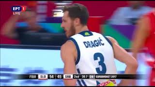 Slovenia vs Serbia 9385 Eurobasket 2017 Final Highlights 1792017 [upl. by Naul]