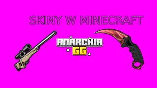 SKINY W MINECRAFT I ANARCHIAGG I  LINK DO POBRANIA [upl. by Eimaraj]