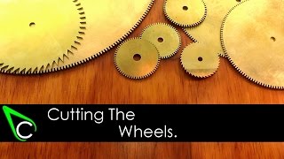 Clockmaking  How To Make A Clock In The Home Machine Shop  Part 4  Cutting The Wheels [upl. by Annuahsal]