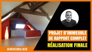 Projet locatif  immeuble de rapport de A à Z  Bécon les granits [upl. by Binette]