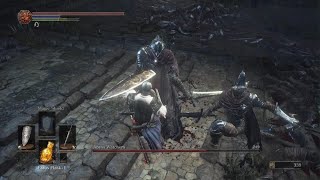 DARK SOULS III Abyss Watchers Boss Fight [upl. by Rona]