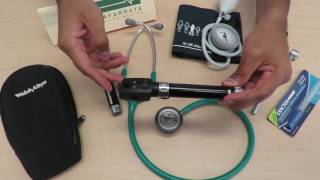 PAQUETE DE ESTUDIANTE 7 POCKET JUNIOR 95001 LITTMANN WELCH ALLYN NAFARRATE [upl. by Cordell941]