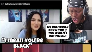 KSI Reacts to Deji’s ExGirlfriend Being Racist… [upl. by God999]