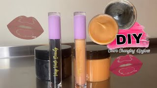 How to make color changing lipgloss  Very Veelo Beauty [upl. by Irual]