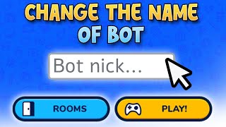 CHANGE THE NAME OF BOT  GARTICIO HACK [upl. by Yetnruoc]