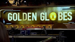 Preparations Underway for Golden Globes Awards [upl. by Nolie673]