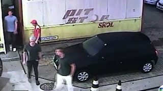 Raw surveillance video walks you through Rio gas station [upl. by Suiram345]