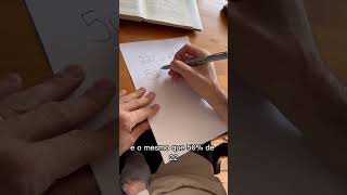 QUANDO SEU MARIDO É MATEMÁTICO 😅😅 matemática educação ensino enem enem2023 educacao [upl. by Ilysa]