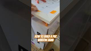 BUILD A quotWATERPROOFquot Window Jamb wPVC diy pvcjamb howto handyman silicone shower window [upl. by Agle794]