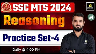 SSC MTS 2024  SSC MTS Reasoning Practice Set 4  Top MCQs  By Anil Sir [upl. by Kere]