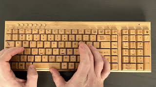 ASMR  Typing on Four Different Keyboards [upl. by Minoru]