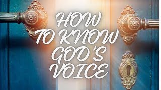 HOW DO I LISTEN TO GODS VOICE [upl. by Nrol]