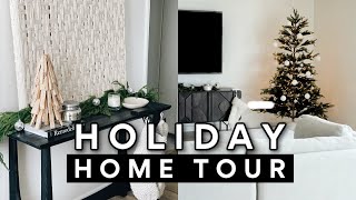 HOLIDAY HOME TOUR 2021  DECORATE FOR THE HOLIDAYS ON A BUDGET [upl. by Onyx924]