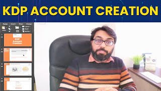 Amazon KDP Account Creation  How to create Account [upl. by Omor880]