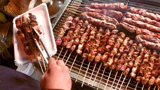 Greek Scholar brings the Original Handmade Souvlaki to Berlin  Street Food Berlin Germany [upl. by Artekal439]