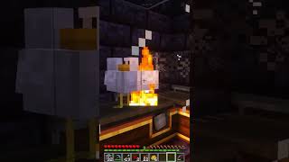 He tried 🍗🔥 minecraft minecraftmemes [upl. by Admana]