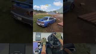 Nissan Skyline GTR  Forza Horizon 5 forza forzahorizon5 gtr simracing thrustmaster fh5 4k [upl. by Fidelio]