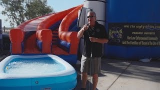 Ice Water Challenge Mesa PD Chief Milstead [upl. by Yeknarf]