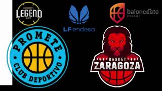 FULL GAME LIGA FEMENINA ENDESA 1  CAMPUS PROMETE VS CASADEMONT ZARAGOZA  65 73 JORNADA 7 202021 [upl. by Mcgrath]